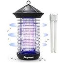 ASPECTEK Bug Zapper 20W Electric Mosquito Zapper, Insect Fly Zapper, UV Light Fly Killer for Outdoor and Indoor Use, Waterproof, Up to 1000sq. FT Coverage, Including Free 1 Pack Replacement Bulb