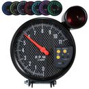 5inch Tachometer Gauge 7 Color Backlit 0-11000 RPM Meter with Shift Light N5A3