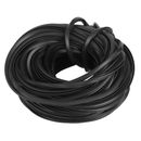 18m Black Greenhouse Rubber Strip Line Cable Greenhouse Accessories Supplies