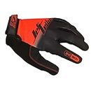 Jettribe Jet Ski PWC Gloves GP-30 Pixel Series | Thin Breathable Full Finger | Men Women Youth | Recreation Water Sport Accessories (Red/Black, 2XL)