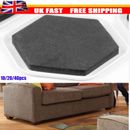 1-40x Furniture Slider Pads Movers Floor Protector For Carpet Tile Wood Magic UK