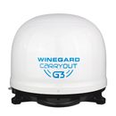 Antena de TV por satélite portátil automática Winegard Carryout G3 - blanca
