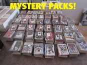 MYSTERY NHL HOCKEY CARDS PACKS! 1 AUTO OR JERSEY PER PACK GUARANTEED! 