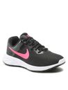 Nike Women's Running Gym Racing Revolution 6 Black Shoes DC3729 002