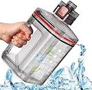 Lucario Large Water Bottle 2.2L Large Capacity BPA Free Leak Proof Half Gallon Sports Water Bottle for Gym Fitness Cycling Camping etc
