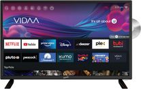 Supersonic 24" LED Smart HDTV w DVD Player, AC/DC Compatible with Car Cord, 1080