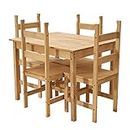 Panana Corona Dining Set With Chairs Home Kitchen Dining Room Furniture Set (Light color-Table with 4 Chairs)