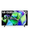 LG OLED42C3PSA - 42 inches OLED UHD 4K SMART TV, 2023 model, α9 AI processor Gen6, 120Hz, VRR, G-sync, Freesync, Dolby Atmos and Dolby Vision, Magic Remote, Google Assistant/THINQ AI/Apple Airplay2