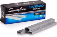Staples, Standard Staplers for Desktop Staplers, 1/4" Length, 210/Strip, 5000/Bo