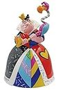 Enesco Disney by Romero Britto Alice in Wonderland Queen of Hearts Holding Flamingo Mallet Figurine, 8.27 Inch, Multicolor