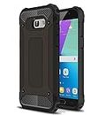Vultic Armor Case for Samsung Galaxy A5 2017, Heavy Duty [4 Corners Shockproof Protection] Bumper Cover (Black)