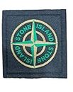 CHIMES Embroidered Sew on Patches Combo for Clothes Jackets Pants Jeans Bags Boutique Multicolour Different Embroidery Stitching Patches (Square Patch Green, 1)