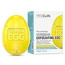 Verbena Egg Exfoliating Natural Soap by Procoal - Vegan Soap Bar For Soft, Refreshed And Decongested Skin, Glycerin Soap, Hand, Body, Shower & Cruelty-free