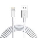Sounce iPhone Charger Cable 6 Foot, Apple MFi Certified Lightning Cable 6ft USB Cord for iPhone 13/12/11/Pro/Max/Mini/SE/XR/XS/X/8/7/Plus/6/6S, iPad/iPad Air 2/Mini 4/3/2, White