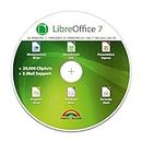 LibreOffice Suite 2023 Home and Student for - PC Software Professional Plus - compatible with Word, Excel and PowerPoint for Windows 11 10 8 7 Vista XP 32 64-Bit PC