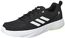 adidas Mens Base-Strike CBLACK/Owhite/LUCLEM/GRESIX Running Shoe - 8 UK (IU6409)