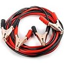 Generic Car Heavy Duty Auto Jumper Cable Battery Booster Wire Clamp with Alligator Wire (7ft, 500 AMP), RedBlack
