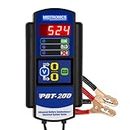 Midtronics - 12V Advanced Automotive Battery Diagnostic Tool Electrial System Tester, PBT-200 - 200-850 CCA Battery Load Tester Cranking and Charging System - Conductance Testing-Service Diagnostics