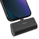 ATGIH Portable Charger for iPhone,3500mAh Ultra-Compact Small Power Bank Compatible with iPhone 6/7/8/SE/11/XR/12/12 Pro Max/13/13 Pro Max/14/14 Pro Max/14 Plus/Airpods Series（Black）