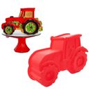 3D Chocolate Baking Tractor Cake Mold Car Digger Tractor Cake Mould Silicone