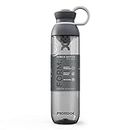 Promixx FORM Protein Shaker Bottle for Protein Shakes Infusions and Hydration - Durable Gym Shaker Bottle, Leakproof Lid, Odourless - 760ml / 26oz (Graphite Gray)
