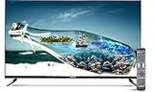 Clarion JM-32-ECO-SMART-FRAMELESS TV (32 inches) | 1080P HD Display | 80 CMS Screen Size, LED, Black