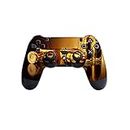 GADGETS WRAP Printed Vinyl Decal Sticker Skin for Sony Playstation 4 PS4 Controller Only - Gold Bullets