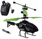 TAMADAA HR MALL Outdoor Flying Helicopter with Hand Induction Watch | Electronic Radio RC Remote Control Toy | Charging Helicopter with 3D Light & Safety Sensor for Kids(Multi Color)