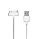 30 Pin Charger Cable Compatible with iPhone 4 4s 3G 3GS, iPad 1st 2nd 3rd Generation, iPod Touch, iPod Nano, iPod Classsic USB Sync & Charging Cord (1-Pack)