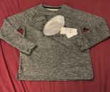 Old Navy Kids Size Small (6-7) Go-Dry Mesh ~ Football ~ Long-Sleeve Tee T-Shirt