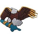 American Bald Eagle Patch Iron Sew On Jacket Coat T Shirt Bird Embroidered Badge
