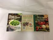 3x Cooking/Gardening Books Garden to Kitchen Expert Made at Home Allotments