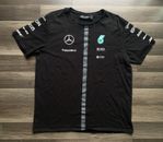 Mercedes AMG Petronas F1 Formula 1 Team T Shirt Unisex Size XL Authentic Black