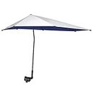 G4Free UPF 50+ Adjustable Beach Umbrella XL with Universal Clamp for Chair, Stroller, Wheelchair, Golf Cart, Bleacher, Patio
