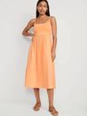 Old Navy Women's Size Small ~ Fit & Flare Combination Midi Cami Dress $40 NWT