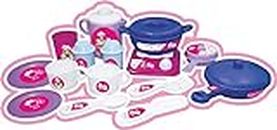 Toyzone Barbie Kitchen Set-45328 | Multicolor | Kitchen Set/Play Set for Girls | Role Play Set | Cooking Toy | Pretend Play Kitchen Accessories Set | Household Set