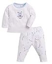 BABY GO 0-6M,6-12M,12-18M,18-24M Full Sleeves 100% Pure Cotton Clothing Set for Baby Girls