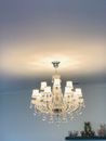 Crystal Chandelier Ceiling Lamp Pendent Light Glass Beads