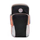 SSWERWEQ Brassard Telephone Running Bag Outdoor Sports Zipper Phone Cards Storage Pouch Gym Belt Armband Bags Fitness Accessories