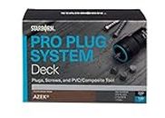 Pro Plug PVC Plugging System for AZEK Mahogany Decking - Epoxy Steel - 350 pcs for 100 Sq. Ft.