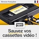 NERO Récupérer une cassette vidéo - très simple, sans connaissances préalables | S-VHS | Hi8 | Super 8 | DVD vers PC | Programme de montage vidéo | Logiciel d'édition vidéo Windows 11 / 10 / 8 / 7