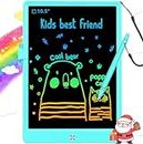 BUKEBU LCD Writing Tablet Doodle Board,10.5 inch Colorful Drawing Pad,Electronic Drawing Tablet, Drawing Pads,Travel Gifts for Kids Ages 3 4 5 6 7 8 Year Old Girls Boys (Blue)