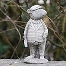 Burgess Home & Garden Statue en pierre Mr Mouse - Vent dans les saules - Décoration de jardin en plein air, 3C-0067