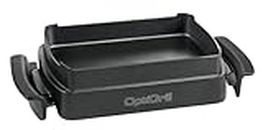 TEFAL OptiGrill Snacking & Baking Baking Tray XA725870| Non-Stick Coating | Heat-Insulated Handles | Dishwasher Safe | for Casseroles, Breads, Sweets, etc | OptiGrill+ and OptiGrill Elite, Black