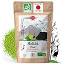 ORIGEENS TE MATCHA BIO Giapponese - Blend Shizuoka e Kagoshima - Te Matcha in polvere - Sacchetto 80 gr - Matcha Tea