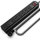 Monster Pro MI Professional Surge Protector Power Strip with Fireproof MOV Technology for Computers, Amplifiers, Pedal Boards, and Pro Audio Gear, 1350 Joule, 4 ft Cord, 7 Outlet