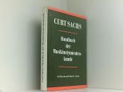 Handbuch der Musikinstrumentenkunde. Curt, Sachs: