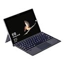 TECPHILE Backlit Surface Keyboard For Microsoft Surface Pro 7/ Pro 6/ Pro 5/ Pro 4/ Pro 3, 7 Colors Backlight | Smart Touchpad | Bluetooth 5.1 | Magnetic Attachment | Long Battery Life