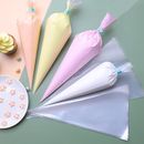 100pcs Disposable Piping Bags, Thickened Piping Bags For Cookie Biscuit Cake Cream, Baking Supplies For Commercial/cake Shop For Restaurants/hotels