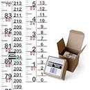 Posh Rulers Height Indicator Tape Ruler. Version 2.0. Made in USA. Growth Chart. Height Measure.